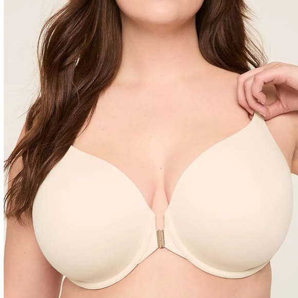 Cacique Totally Smooth Front Close Bra - Picture 1 of 8